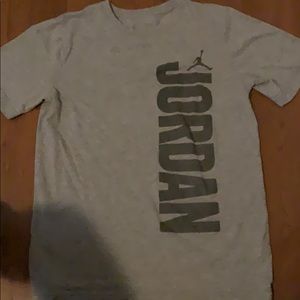 Black and Grey Air Jordan T-Shirt